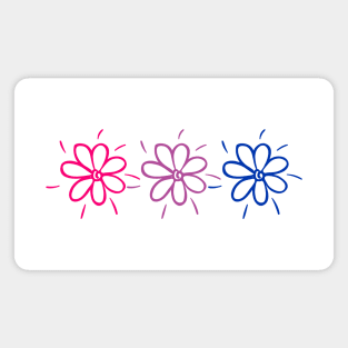 bisexual flowers Magnet